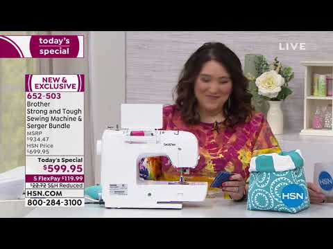 HSN | Sewing Solutions featuring Brother 04.15.2019 - 11 PM