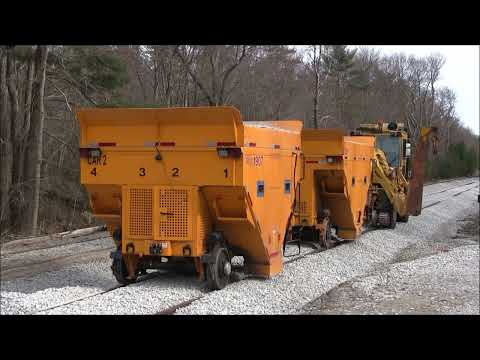 Railroad Restoration: New Bedford Line Double Track - 3/23/2022