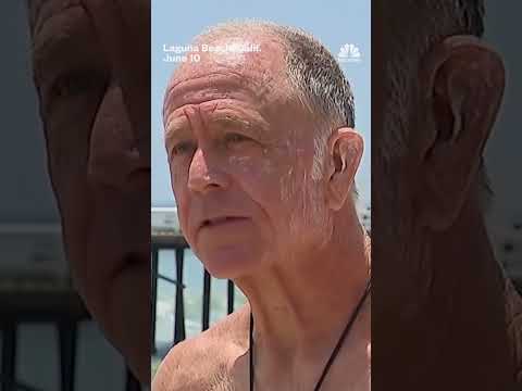 Urgent search for girl swept into ocean