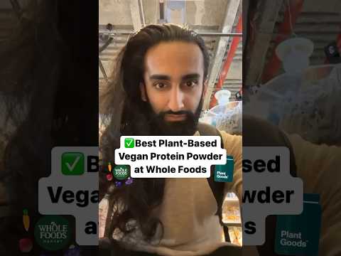 Best Plant Based Vegan Protein Powder to Buy at Whole Foods #plantbased #vegan #protein