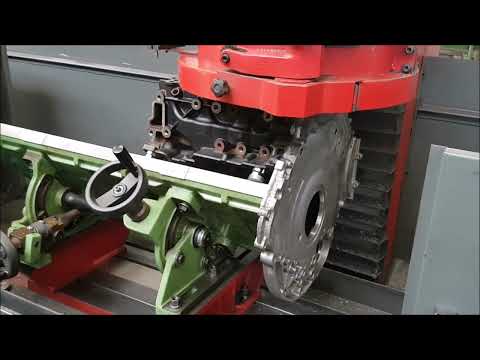 Audi V6 Motorblock planen.