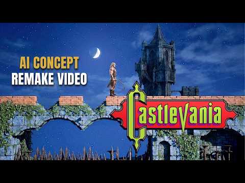 DARK REVIVAL! Castlevania NES – All Stages, Bosses & Treasures Reimagined in AI HORRIFIC detail!