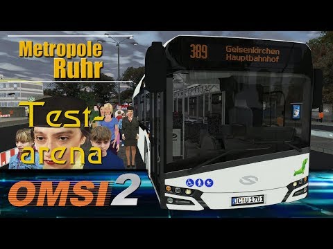 OMSI 2 Testarena #061 [HD] - AddOn Metropole Ruhr, Linie 389 Ri. Gelsenkirchen - Let's Show OMSI 2