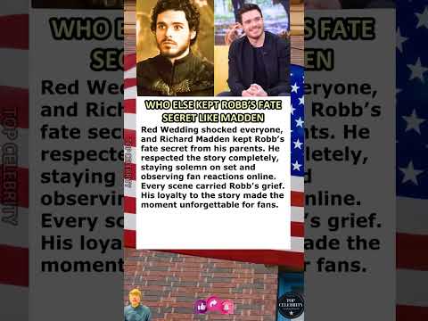 Who else kept Robb’s fate secret like Madden