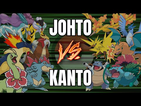 Battle of the Regions (JOHTO vs KANTO) - Pokemon Battle Revolution (1080p 60fps)