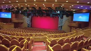 Exploring the Stunning Princess Cruises Theater #CruiseExperiences #princesscruises