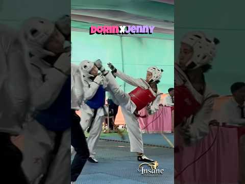 Taekwondo Junior Girls Highlights | Dorin x Jenny #taekwondo #highlights #sports