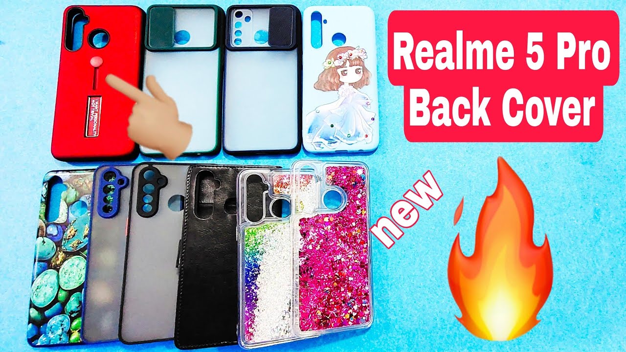 Watch video realme 5 pro back cover/smock cover/girls/glitter/flip/new design cover/case/unboxing/mobile phone Now realme 5 pro back cover/smock cover/girls/glitter/flip/new design cover/case/unboxing/mobile phone