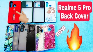 realme 5 pro back cover/smock cover/girls/glitter/flip/new design cover/case/unboxing/mobile phone