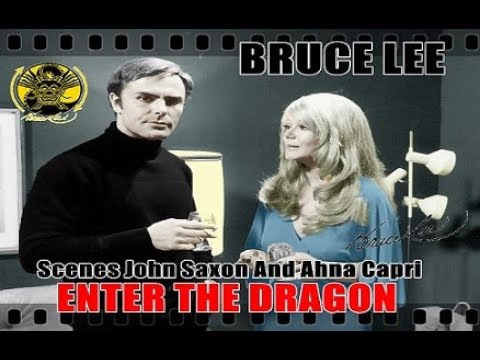 李小龙 BRUCE LEE  ENTER THE DRAGON: Scenes John Saxon And Ahna Capri  ブルース・リー