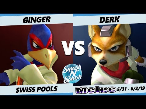 SNS5 SSBM - Ginger (Falco) Vs. Derk (Fox) Smash Melee Tournament Pools