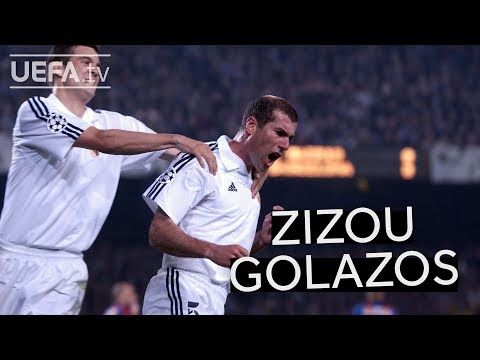 SIX OF THE BEST ZIDANE GOALS!