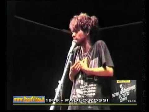 564 - Spettacolo teatrale a Teramo di Paolo Rossi (1989)