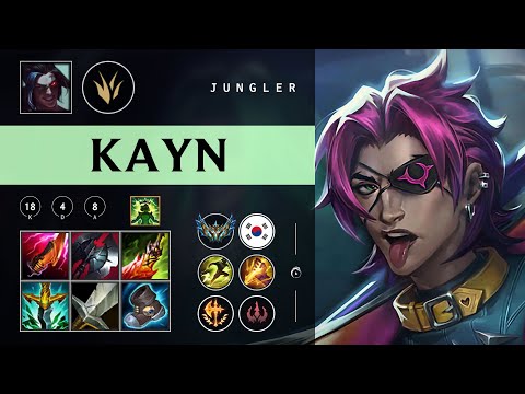 Kayn Jungle vs Ekko - KR Challenger Patch 26.01