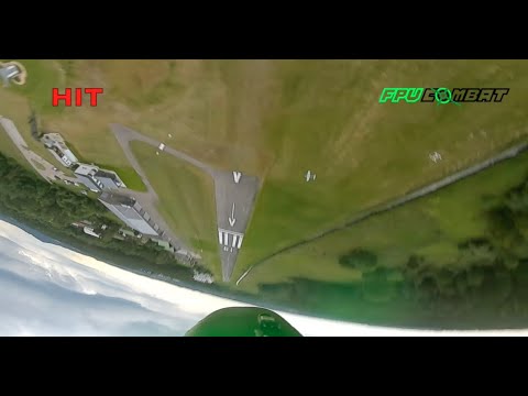 RC P51 Mustang FPV Combat Crazy Kills and Intense Action Lasertag DJI FPV HD Headtracking
