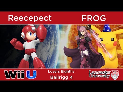 Bailrigg 4 - Reecepect (Mega Man) Vs. FROG (Corrin, Pikachu) - Smash U - Losers Eighths