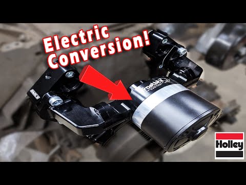 Frostbite Electric Water Pump Conversion- MSD Airforce Intake - Joe's Crossfire gets more paint!