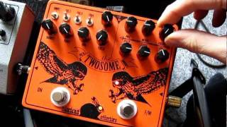 Video thumbnail for Twosome Fuzz pedal demo (Blackout Effectors) by Steven van der Steen