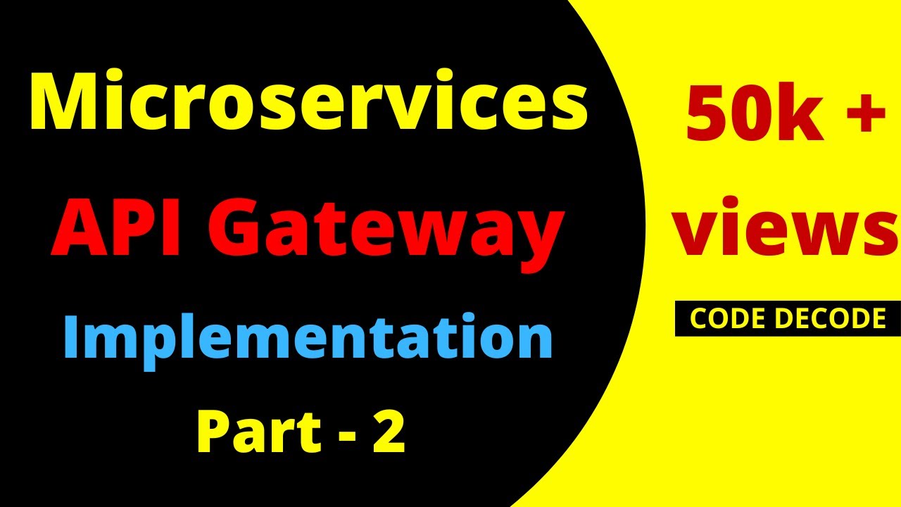 Microservices API Gateway Implementation in Spring Boot | Code Decode | Citizen Vaccination Example