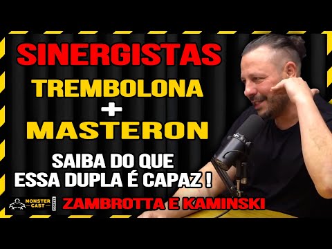 COMBO SINERGISTA: MASTERON + TREMBOLONA SAIBA A DOSE MÍNIMA ! | KAMINSKI & ZAMBROTTA