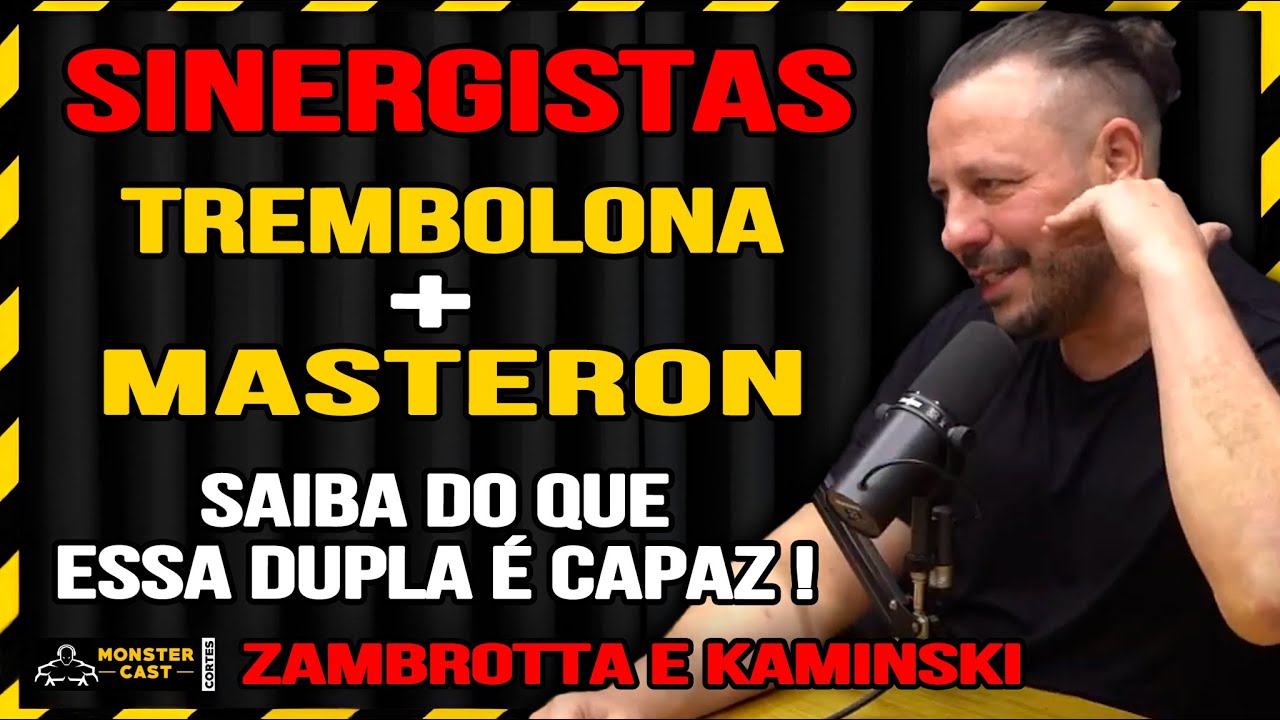 COMBO SINERGISTA: MASTERON + TREMBOLONA SAIBA A DOSE MÍNIMA ! | KAMINSKI & ZAMBROTTA