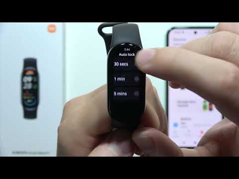 Xiaomi Smart Band 9: How to Change Screen Timeout #miband9