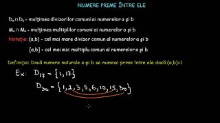 Numere prime între ele