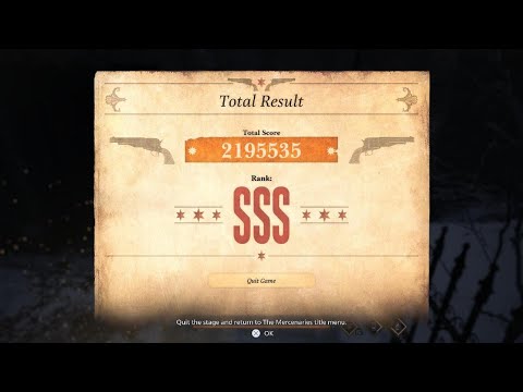 Resident Evil VillageThe Castle SSS Rank Using Lady Dimitrescu #residentevil #mercenaries #runandgun