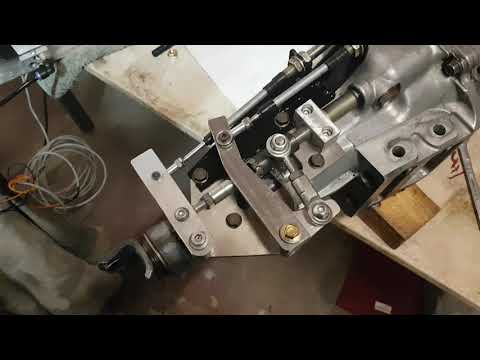 DIY MX5 paddle shift pneumatic sequential gearbox test