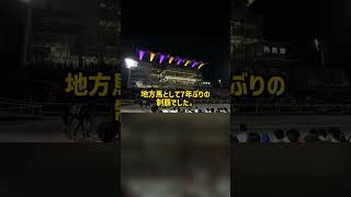 なぜ442万円の馬はジャパンダートダービーを勝ち地方の年度代表馬になった後に岩手まで厩舎を転々としたのか ヒガシウィルウィン #Shorts