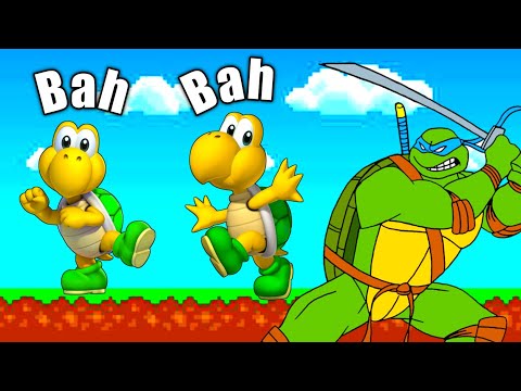 Bah Bah ( Koopa ) Meet A Ninja Turtle
