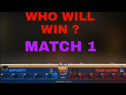 MSC Grand Final IMPUNITY VS TEAM SAIYAN
