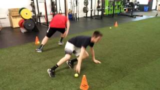40 Yard Shuttle Competition