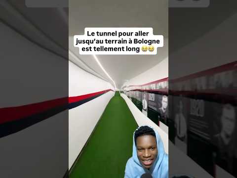 😱Le tunnel le plus long du football #football #aliounecitizen