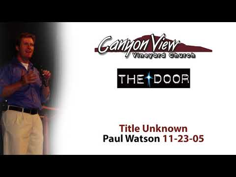 Title Unknown | Paul Watson 11-23-05