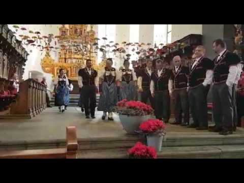 Jodlerklub Ins: "Aabestärn" von André von Moos, Leitung René Voramwald