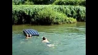 preview picture of video 'Rijeka Korana, Salopek Luke (Korana River Swimming, Croatia Summer 2011)'