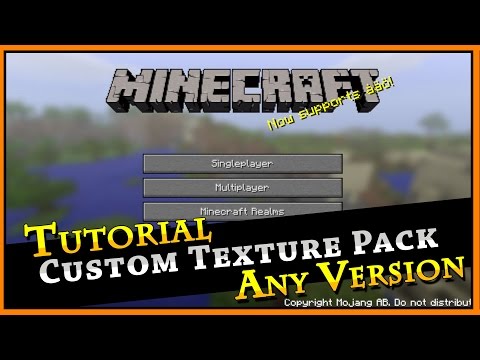 Ultimate Minecraft Texture Pack Creation Guide!!
