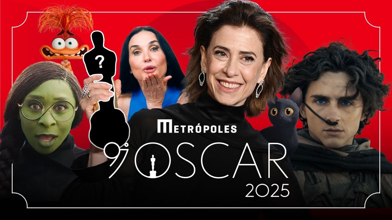 VAI, BRASIL 🇧🇷! Acompanhe ao vivo anúncios dos indicados ao Oscar 2025
