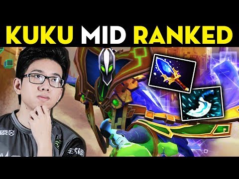 TNC KuKu Rubick MID - INSANE Solo Rank | Dota 2 Highlights