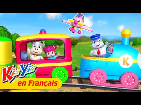 Tchou Tchou Le Train Partie 2 | Comptines Et Chansons Pour Bébé | KiiYii En Français