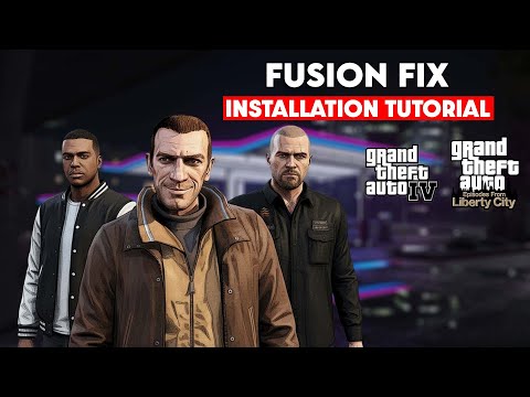 How to Install Fusion Fix in GTA 4 + Complete Edition | IV EFLC Fusion Fix
