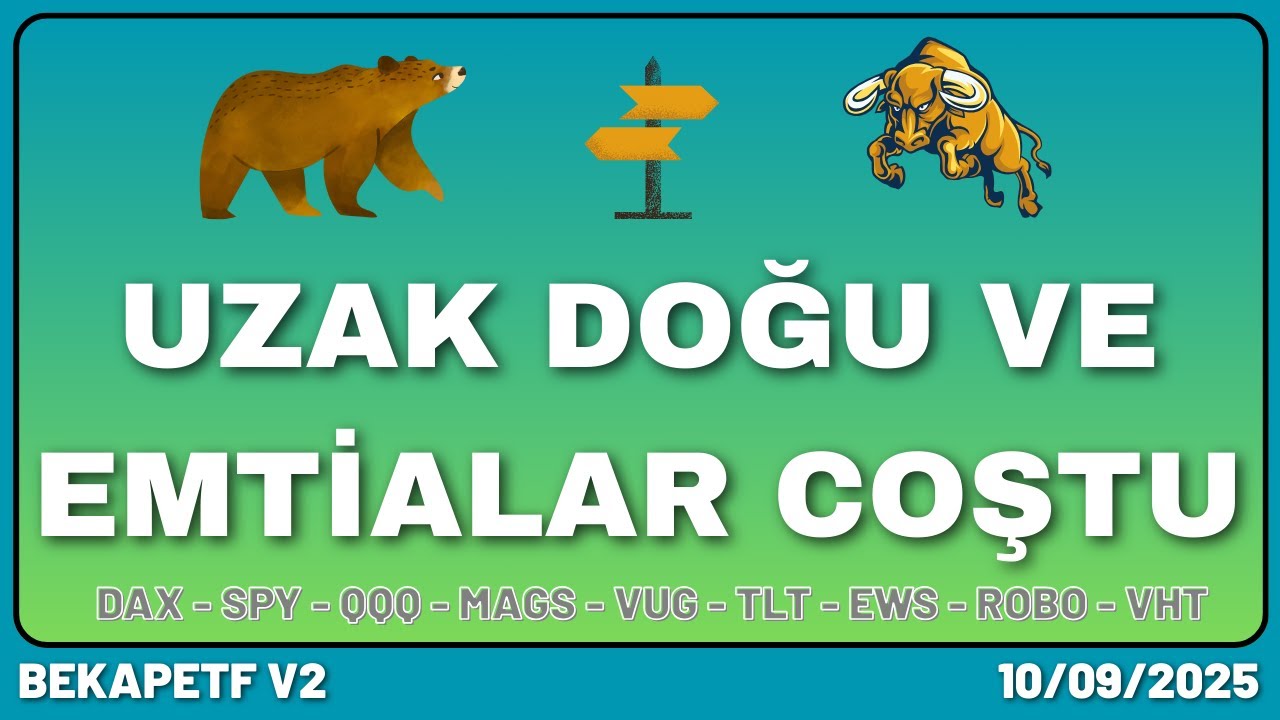 Uzak Doğu ve Emtia ETF leri Coştu.