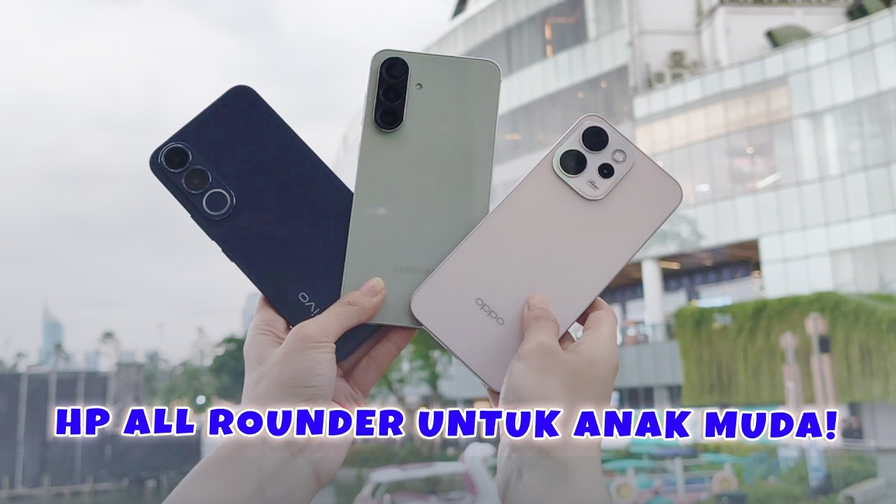 Liburan Seharian Pakai 3 HP Ini! vivo V70 FE vs Samsung Galaxy A56 vs OPPO Reno15 F 5G!