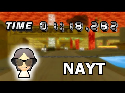 【CTGP 200cc WR】Sahara Hideout (Glitch) - 1:18.282 - Nayt