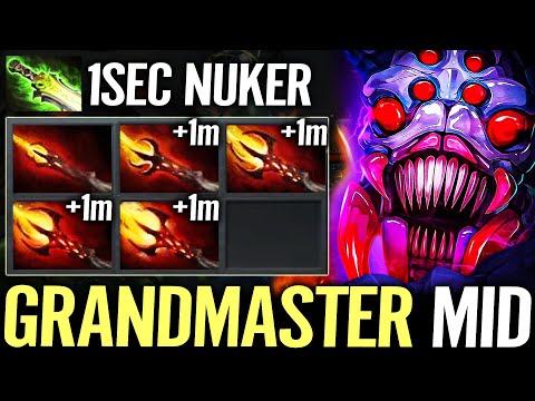 🔥 MAX Dagon 5 Grandmaster Broodmother MID — Ethereal Blade + Octarine Core 1SEC NUKER Dota 2 Pro