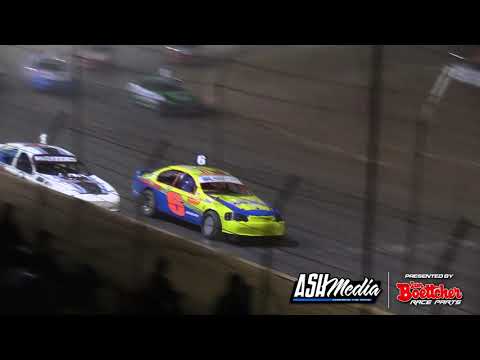 Modified Sedans: 2021 Murray Magic - Prelim A-Main 1 - Mildura Speedway - April 2021