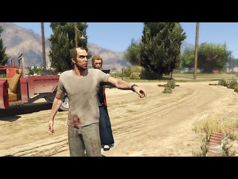 Grand Theft Auto V GTA 5 Offline Mode Trevor=Mr Philips侠盗猎车手V GTA 5离线模式特雷弗=飞利浦先生