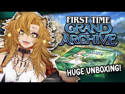 LET’S TRY THIS NEW ANIME TCG! ✨ Pack Openings for Grand Archive!