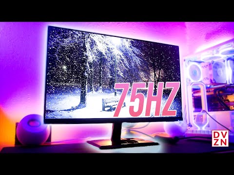 $100 Budget Gaming Monitor | AOPEN 24CH2Y 75hz IPS 4ms